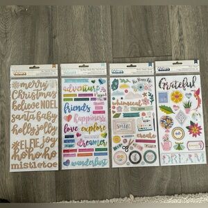 Scrapbooking Thickers sets